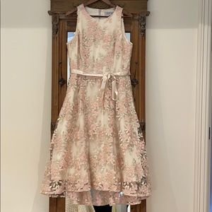 Tahari fit and flare midi dress